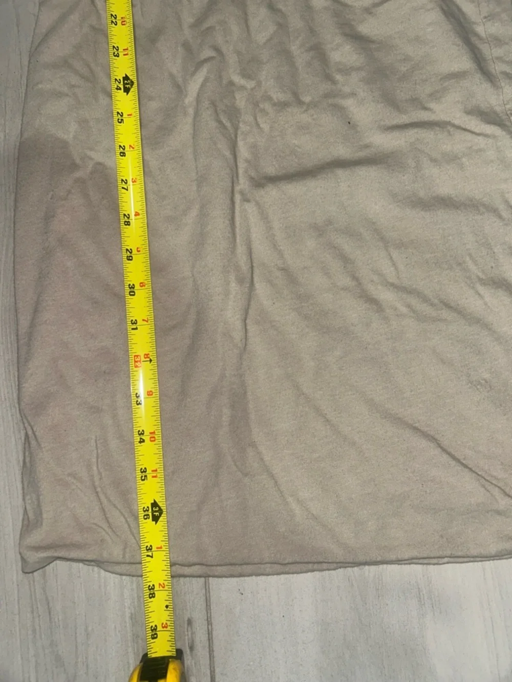 James Perse V Neck Blouson T-Shirts Short Sleeve Dress Oatmeal Size 1 Small - Picture 8 of 9